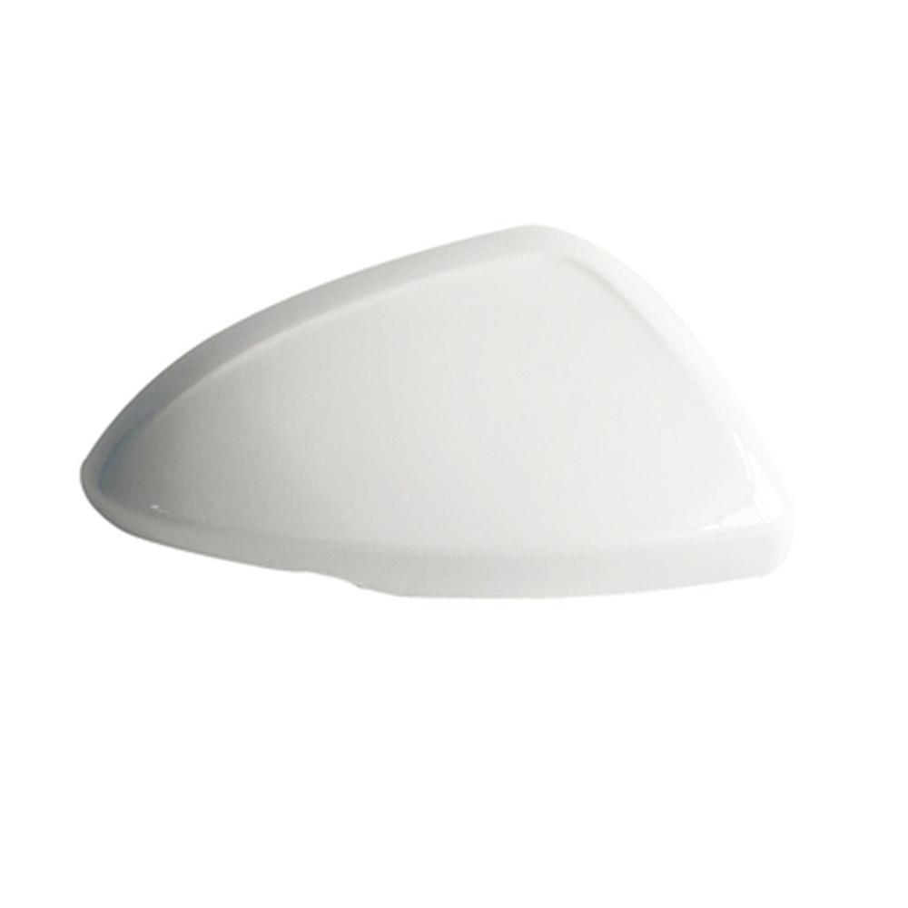 White Rearview Mirror Cover Shell Right Passenger Side For Chevy Cruze 2017-2019
