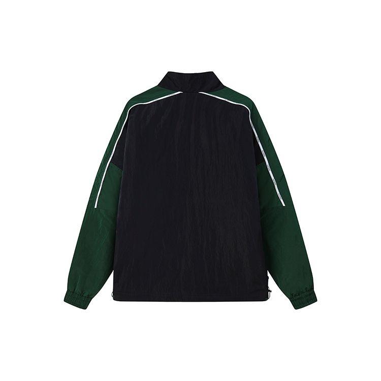 Fila Athletics Tennis Color Block Stand Collar Cotton Jacket Winter Men Jacket Pine-Green A11M213902F-DG