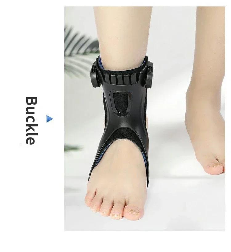 

Durable And Safe Drop Foot Brace Orthosis Afo Afos Ankle Support With Comfortable Adjustable Buckle For Hemiplegia Stroke Shoes Walking M-22.4-24.9cm