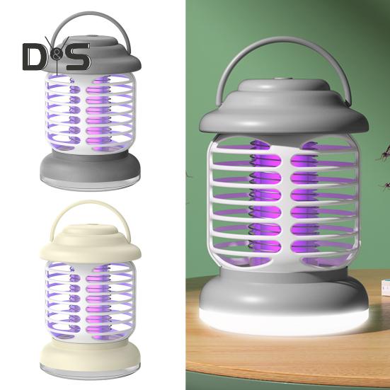 Mosquito Lamp USB Rechargeable IP66 Waterproof Safe To Use Outdoor Indoor Mosquito Zapper Electric Insect Fly Trap