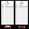 Dual-Sided Perforated Inventory & ID Card for Material Management