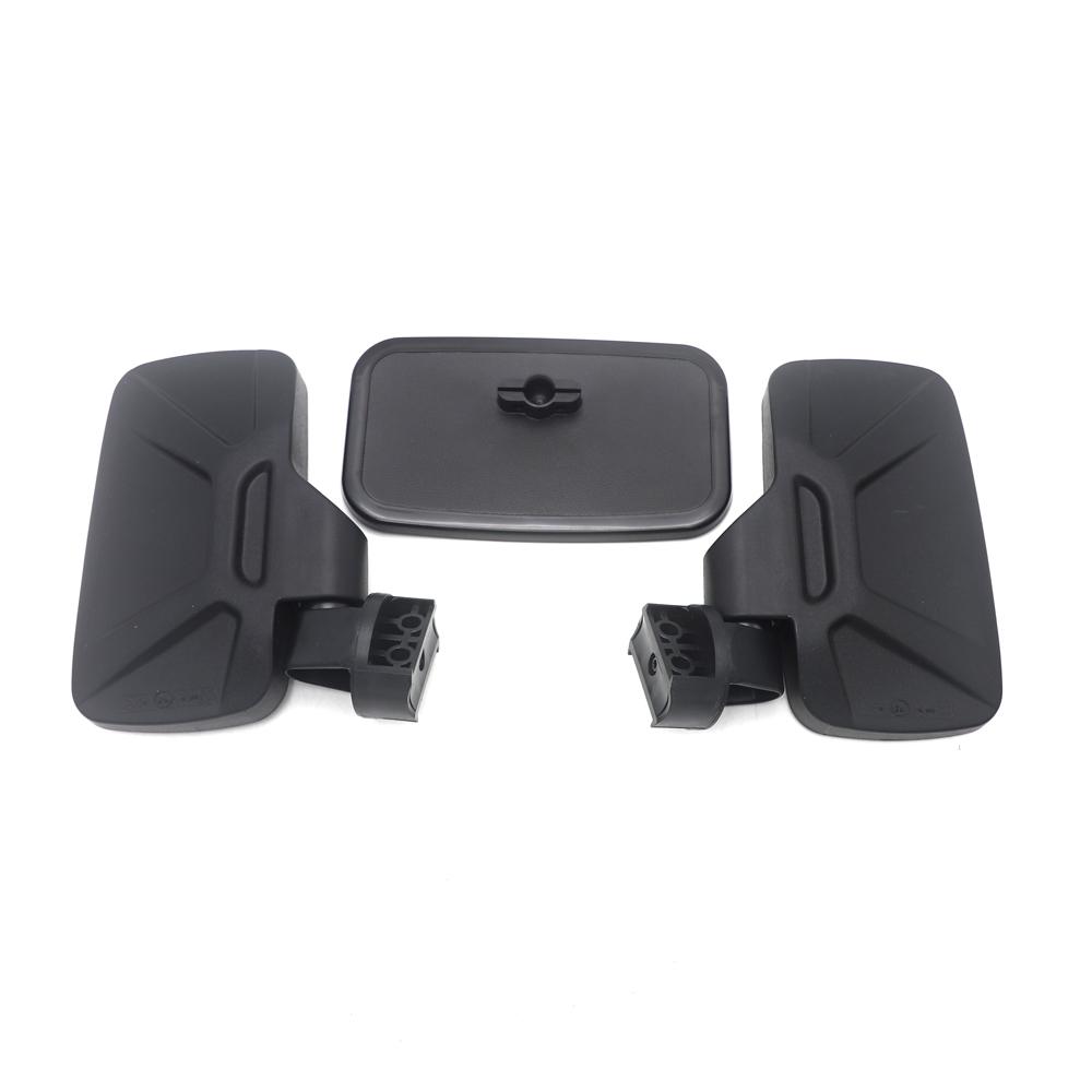 UTV Rearview Mirror Shockproof Side Mirror Accessories w/ 1.75"; 2"; Roll Cages for can am For Polaris RZR 800 900 1000 for