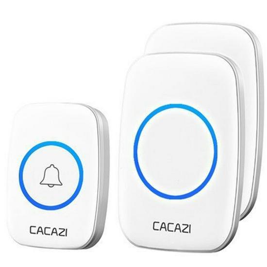 A10 Wireless Long-Range Home Doorbell with Multiple Call Bells and Elderly Pager, Compatible with EU, US, and UK Standards.