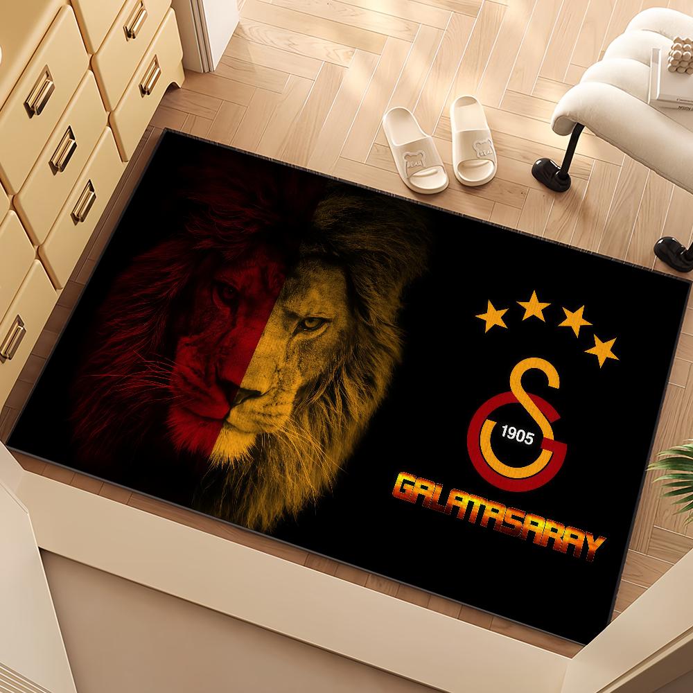 Sport Club G-Galatasaray Small Carpet Bedside Kitchen Bath Living Home House Bedroom Floor Mat Doormat Rug Decoration