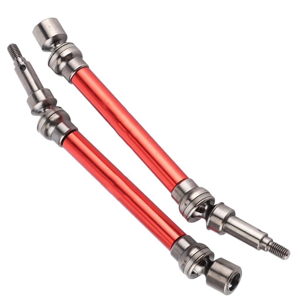 1 Pair RC Car Metal Front and Rear Drive Shaft Replacement Fit for ARRMA Kraton 1 10 RC Car