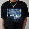 Creative Gogh Graphic T-Shirt Moto Riders Men's Casual O-Neck Tops Tee 2026