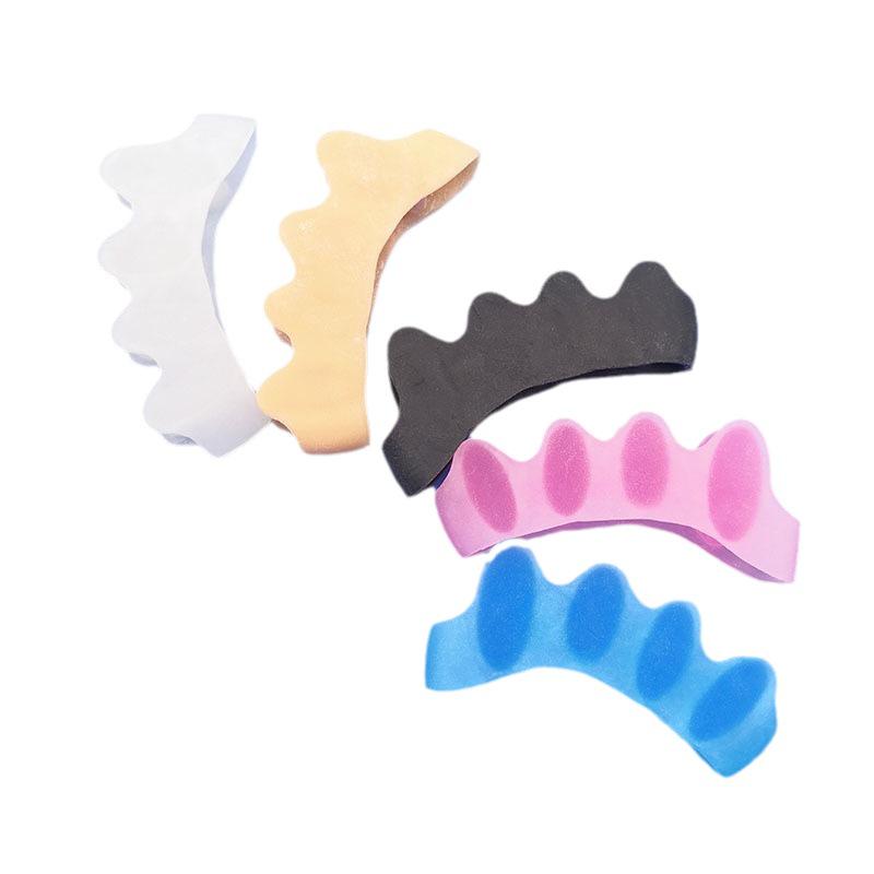 Silicone Five-Hole Toe Separators & Bunion Correctors for Day and Night Use