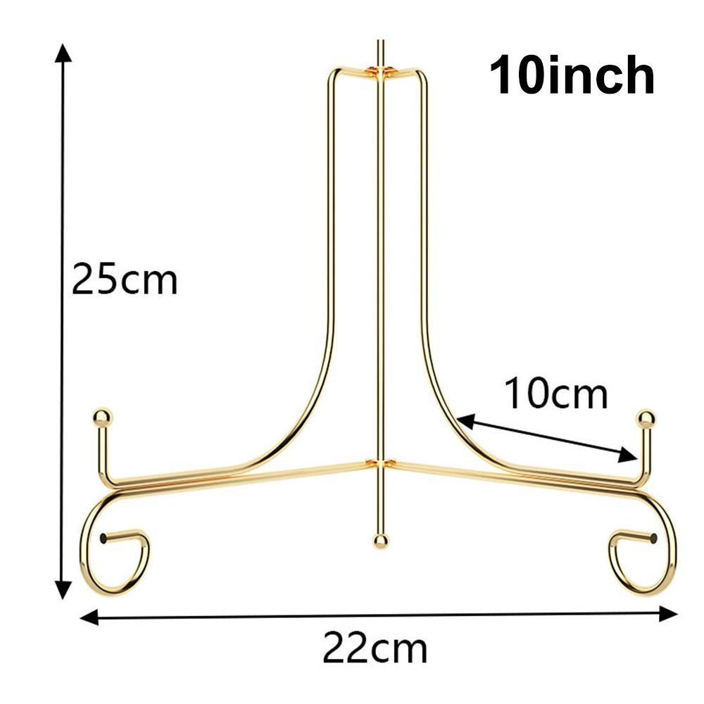 4 6 8 10 12inch Plate Stands Iron Photo Pedestal Durable Display Stand  Home Decoration