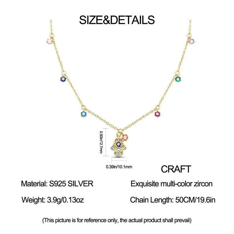 925 Sterling Silver Luminous Firefly Heart Shaped Zircon Pendant Necklace For Women Fashion Anniversary Birthday Jewelry Gifts