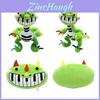 Poppy Playtime Pianosaurus Plush Toy With Short Pile Fabric For Kids Playroom Decor
