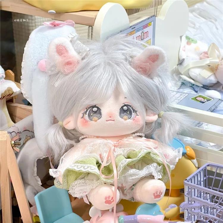 In Stock Nannan Cotton Female Doll with Exploded Hair – Perfect Gift for Classmates or Girls