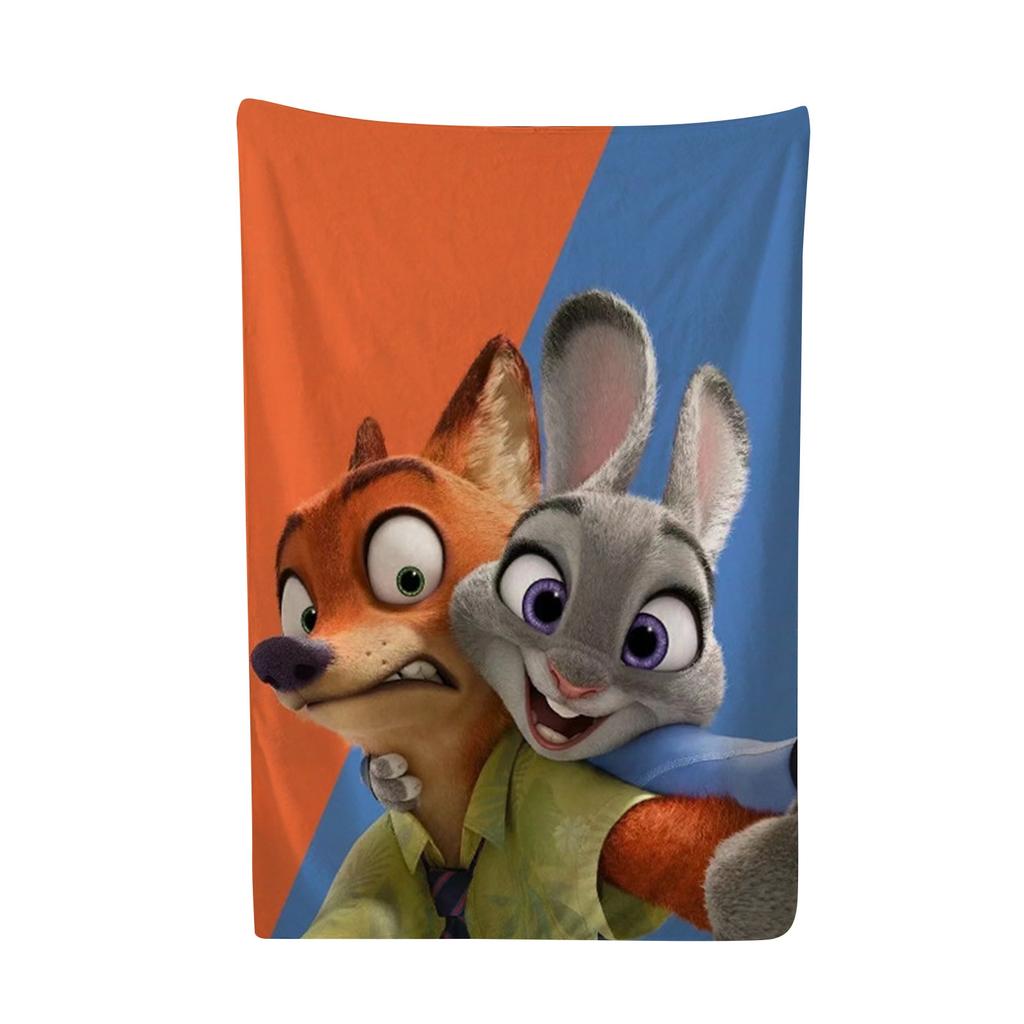 Anime Pattern Blanket Flannel Skin-friendly Non-irritating Suitable For Baby Physique Fans Gift