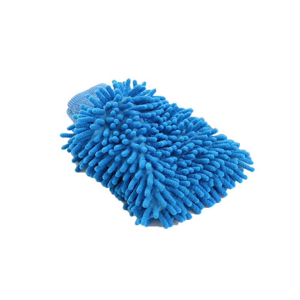 Luvas de lavagem de carro Luvas de chenille Panos de pelúcia Espessados Dupla face Suprimentos para carro Ferramentas de limpeza Acessórios para automóveis Detalhamento de carros