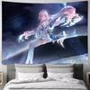 Cute Kawaii Girl Aemeath WUWA Tapestry Decoration Bedroom Dormitory Background Cloth Holiday Home Living Room Club Tapestry