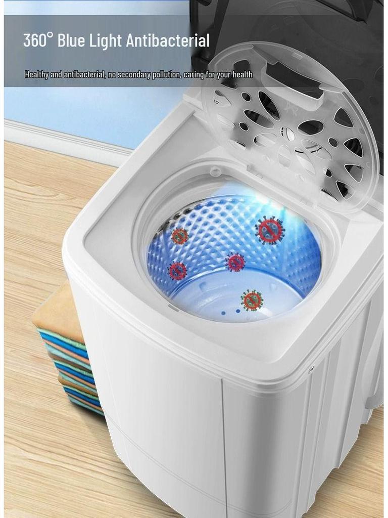 Schleudertrockner mit großer Kapazität: Mini-Dörrgerät für Zuhause, Studentenwohnheim oder Mietwohnung