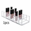 Acrylic Makeup Compact Organizer, 8 Cube Sections Lip Gloss Holder Cosmetic