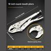 Heavy Duty Locking Fixing Pliers Adjustable Metal Face Clamp Multifunctional Pressure Pliers Tool For Woodworking Welding Repair