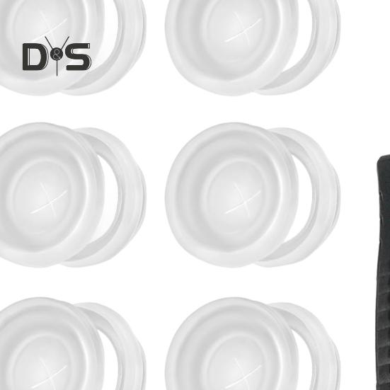 6Pcs Distribution Valve Silicone And Plastic Insert with Screwdriver Odorless Food-Grade Replacement Accessories for Gx 32oz Water Bottle