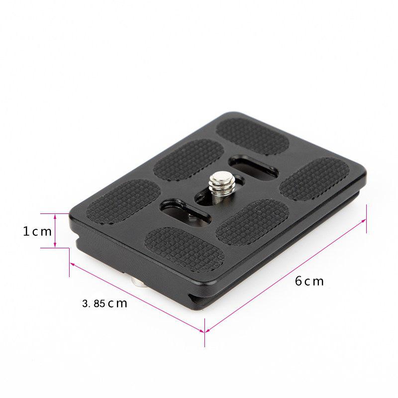Universelle DSLR-Stativ-Schnellwechselplatte mit 1/4"-Schraubenschlitz