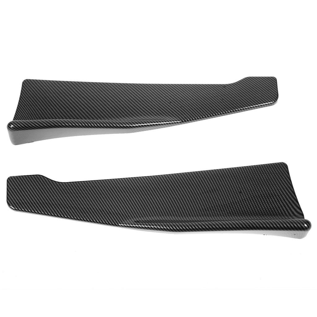 2 st 35 cm Bakre stötfångare Canard Läpp Splitter Vänster Höger Nedre Splitter Spoiler Karosskit Ersättning för Seat