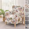 1 Stück Sesselbezug im pastoralen Stil, floraler Sessel-Schutzbezug, schmutzabweisender Einzelsofa-Überwurf für Büro-Wohnzimmer-Dekor