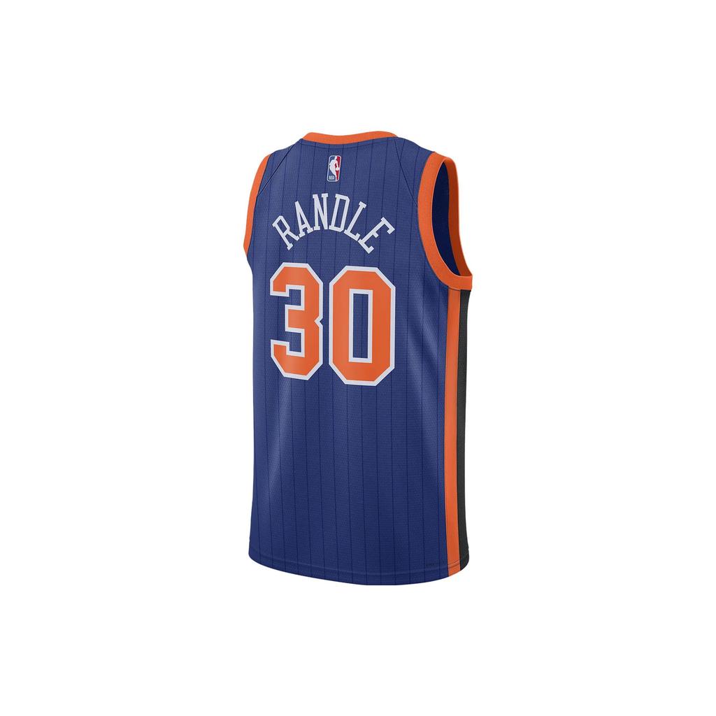 Nike Julius Randle New York Knicks Dri-Fit Jersey Blue Men Streetwear DX8512-403