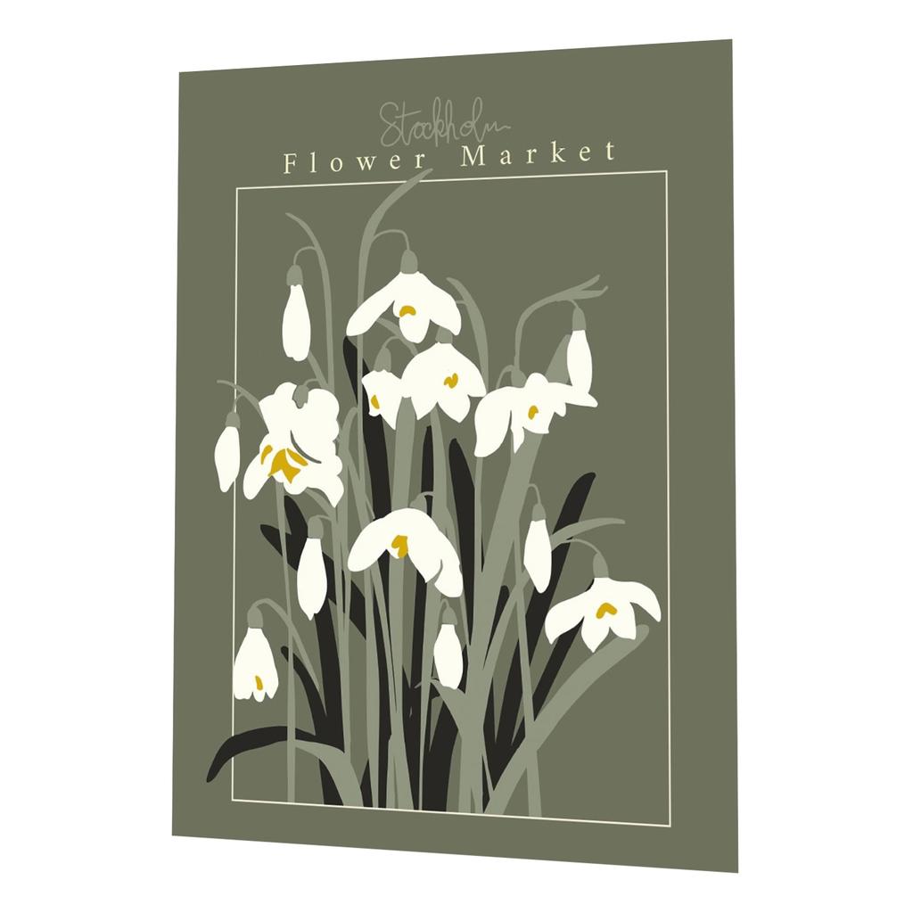 Annick Flower Market Stockholm Print