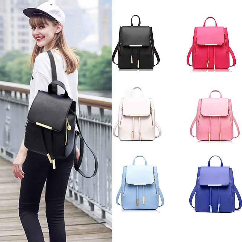 Elegant Fashion Women Girls Backpack For Travel School Handbag And Clutch Bag