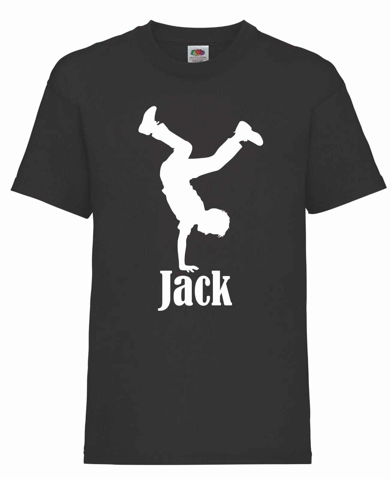Personalised Breakdance T shirt Boys Girls Adult Breakdancing Breakdancer S