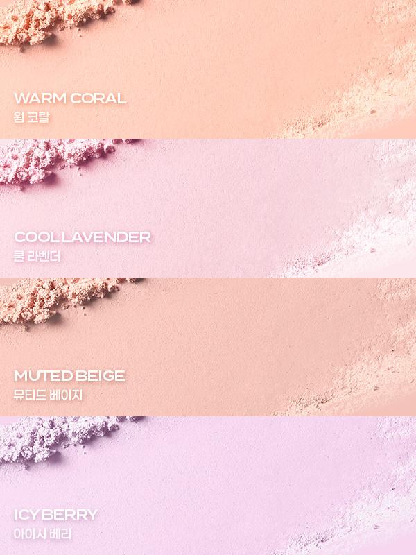 IPKN Personal Perfume Powder Blusher Cool Lavender