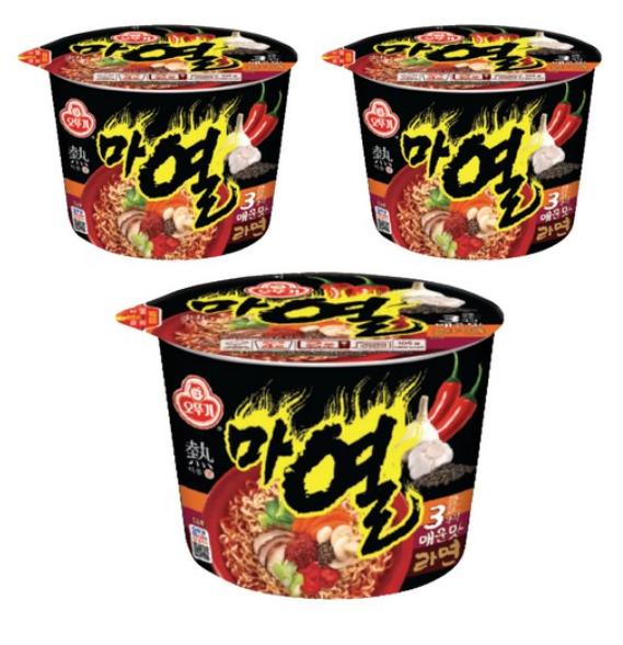 Ottogi Mayeol Ramen 105g X3 – Extreme Spicy Korean Noodles