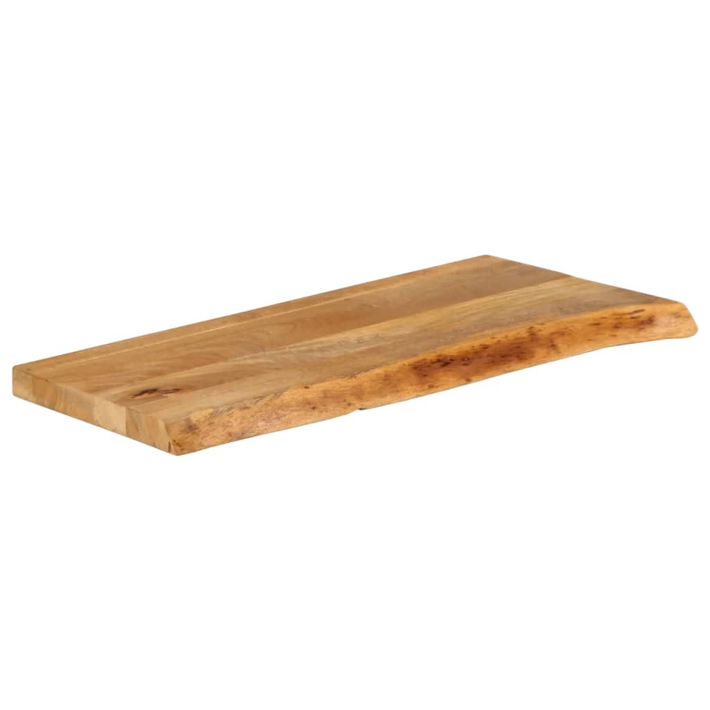 Blat Stołu Z Naturalną Krawędzią, 90X30X2,5 Cm, Drewno Mango
