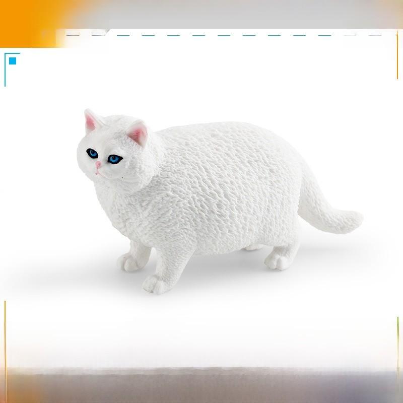 Cat Animal Model Pvc Figurine For Kids Learning And Collectors Display