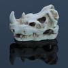 Mini Realistic Rhinoceros Skull Resin Decoration, Fish Tank Landscape Decoration, Skeleton Decoration for Aquariums.