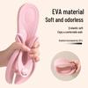 Portable Women's Non-Slip Foldable Travel Slippers for Beach or Hotel Use
