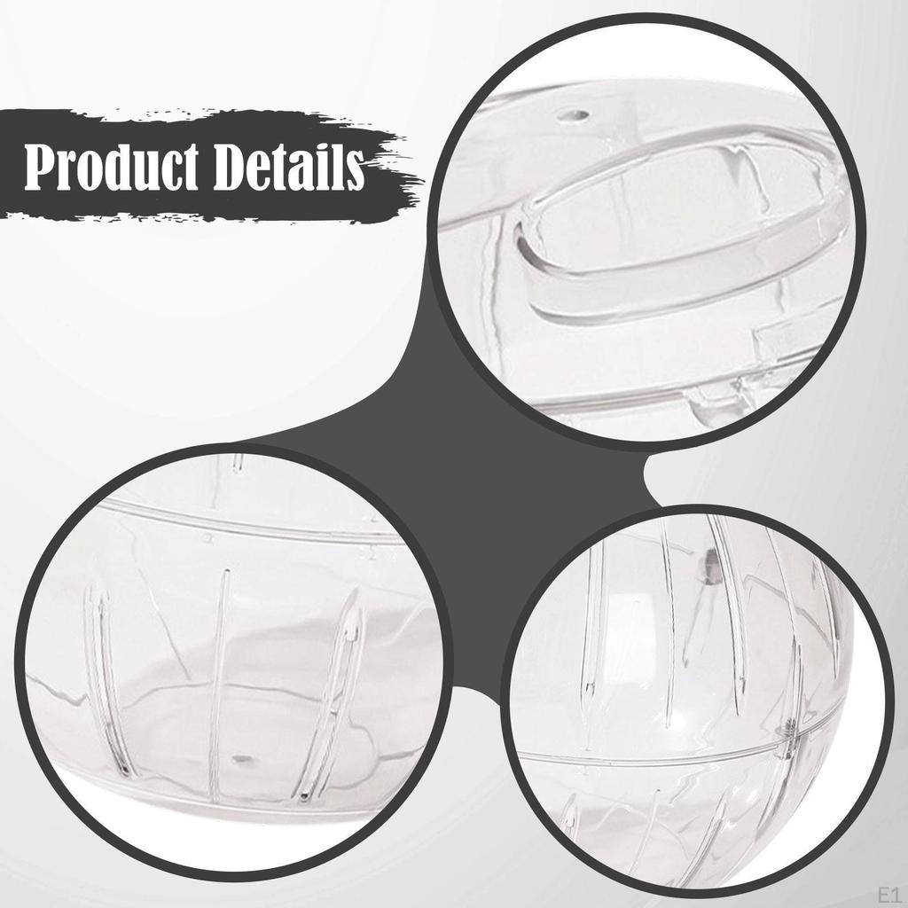 Hamster Übungsball Interaktiv Erhöht Aktivität Stilvoll Meerschweinchen Spielzeug für Kleintiere