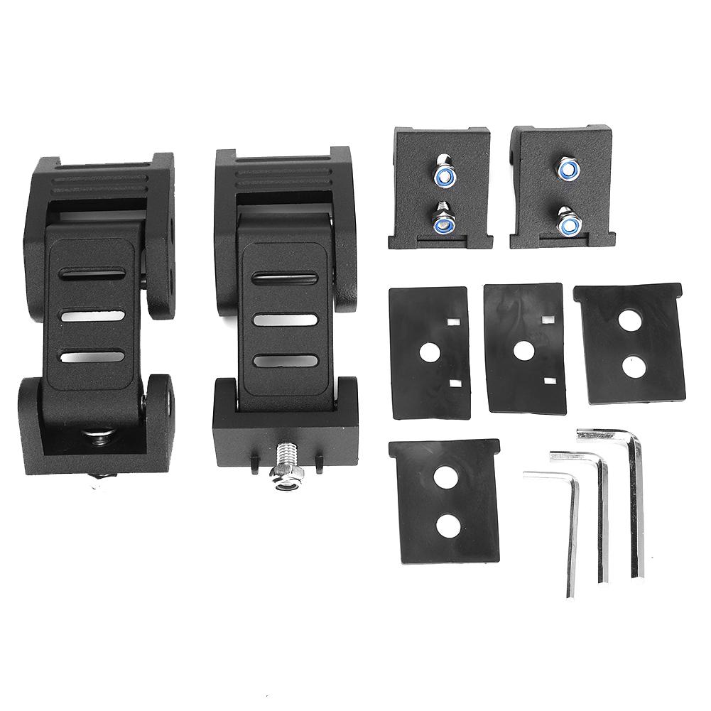 2pcs Engine Hood Latch Locking Cover Catch Buckle Fits for Jeep Wrangler JK 2007 2017