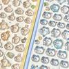 3D Kawaii Relief Sticker DIY Scrapbook Laptop Cute Bonbon Drop Seal Children Gift PVC Crystal 3D Stickers