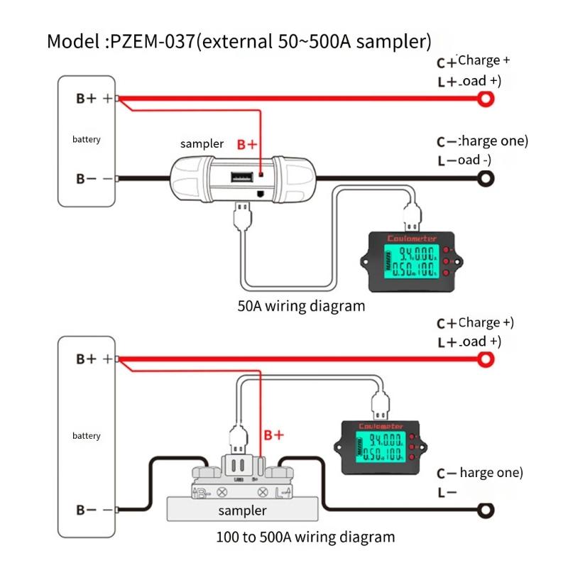 High Precisions Power Meter Easy Installation Electrical Measuring Instrument Voltages Meter for Safe Equipment Operate