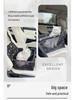 Waterproof Foldable Pet Seat & Mat for Car with Dog Cage & Bed