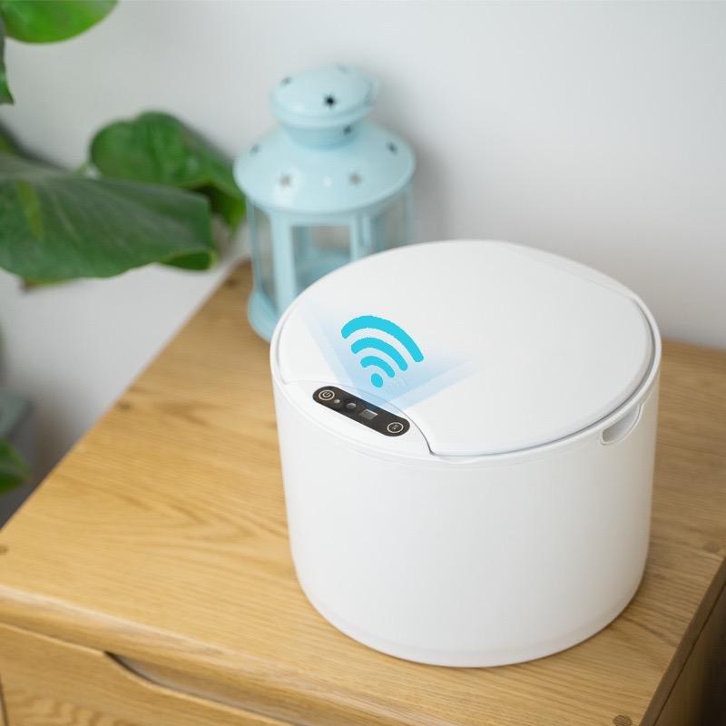 5L Square Intelligent Induction Desktop Car Mounted Small Smart Trash Can