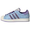 SYM X  Originals Superstar 2 Versatile Comfortable Skate Shoes Unisex Sneakers Blue Purple KI3533