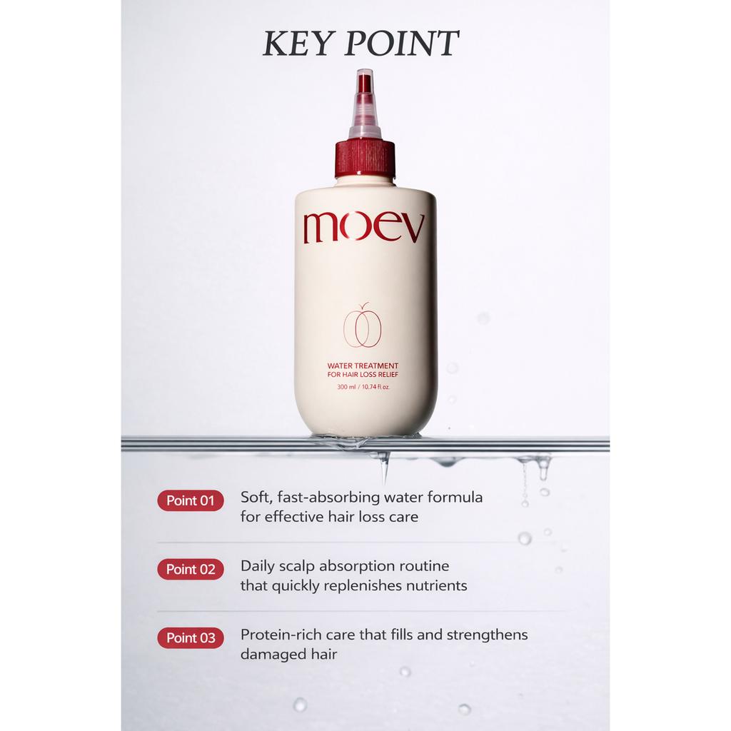 Moev Anucatin Water Treatment for Hair Loss Relief 300ml