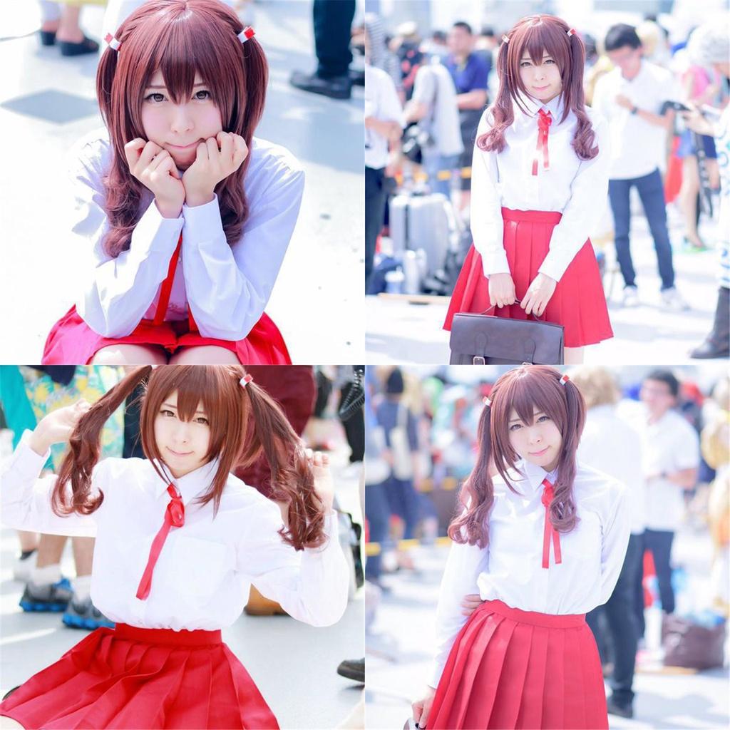 Himouto! Umaru-chan Umaru Doma Girls School Uniform Skirt Dress For Cosplay Enthusiasts
