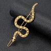 Luxurious Snake Hair Accessory Decorated with Rhinestones Hairpieces Unique Hair Accesories For Party Wedding