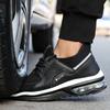 Steel Toe Safety Shoes for Men Women Protective Work Shoes Lightweight Mesh Air Cushion Safety Shoes Men Summer Work Sneakers
