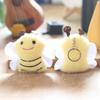 Bee Plush Mini Toy Keychain Pp Cotton Stuffed Animal Girls Accessory Decor Room