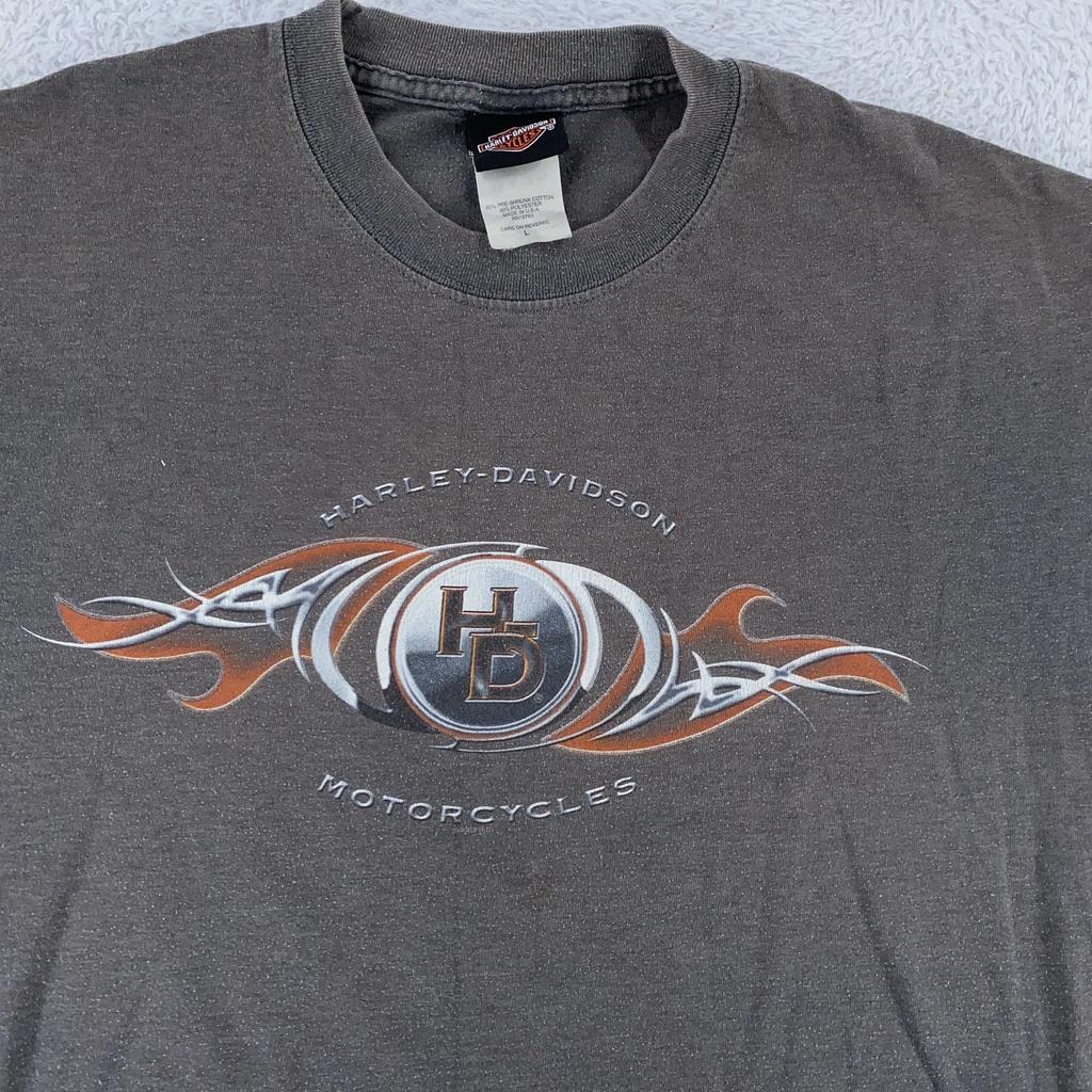 Harley-Davidson Shirt Mens M/L Tucson Arizona Flame Graphic Motorcycle USA