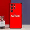 Schweiz Schweizer Flagge Hülle Für Samsung Galaxy S20 S21 FE Plus Note 20 Ultra S8 S9 S10 Note 10 Plus TPU Hülle