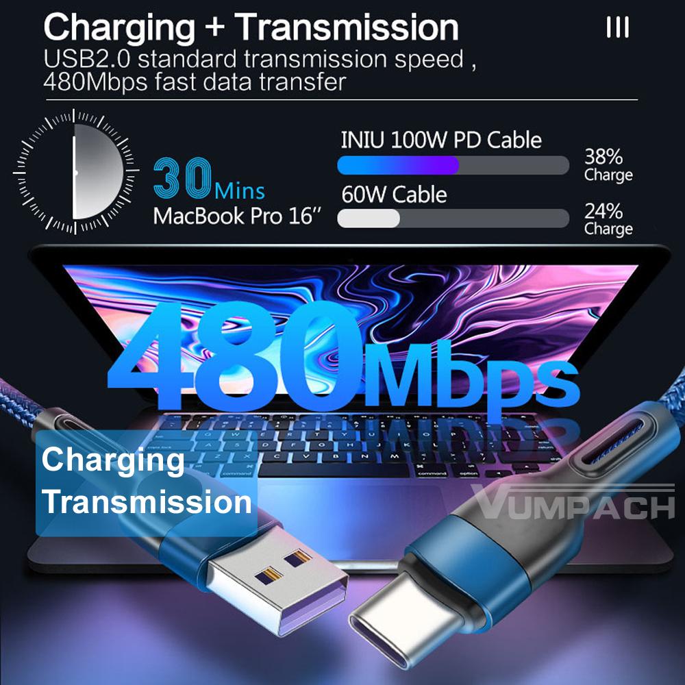 Fast Usb C Cable C Type C Cable Fast Charging Data Cord Charger For Samsung S21 Xiaomi Vivio Iphone 16 15  Charging Cable
